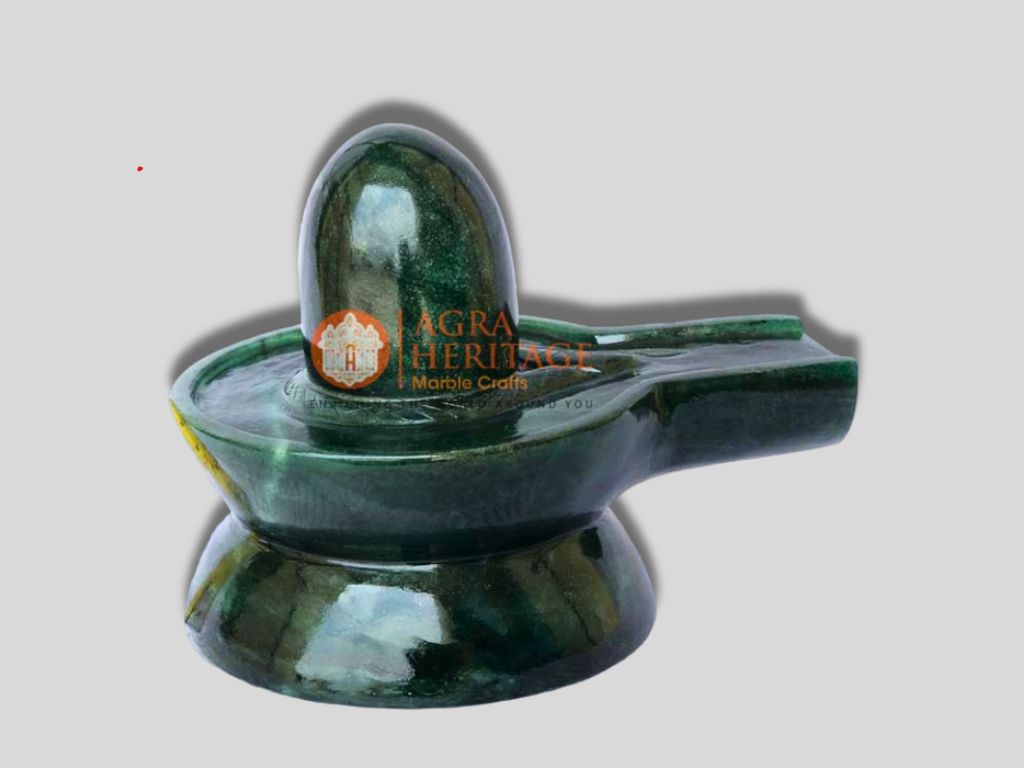 Margaj Jade Shiva Lingam at Home Religious Gift